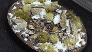 GamersGrass Winter Bases Oval 105mm x1