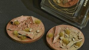 GamersGrass Badlands Bases Round 60mm x2