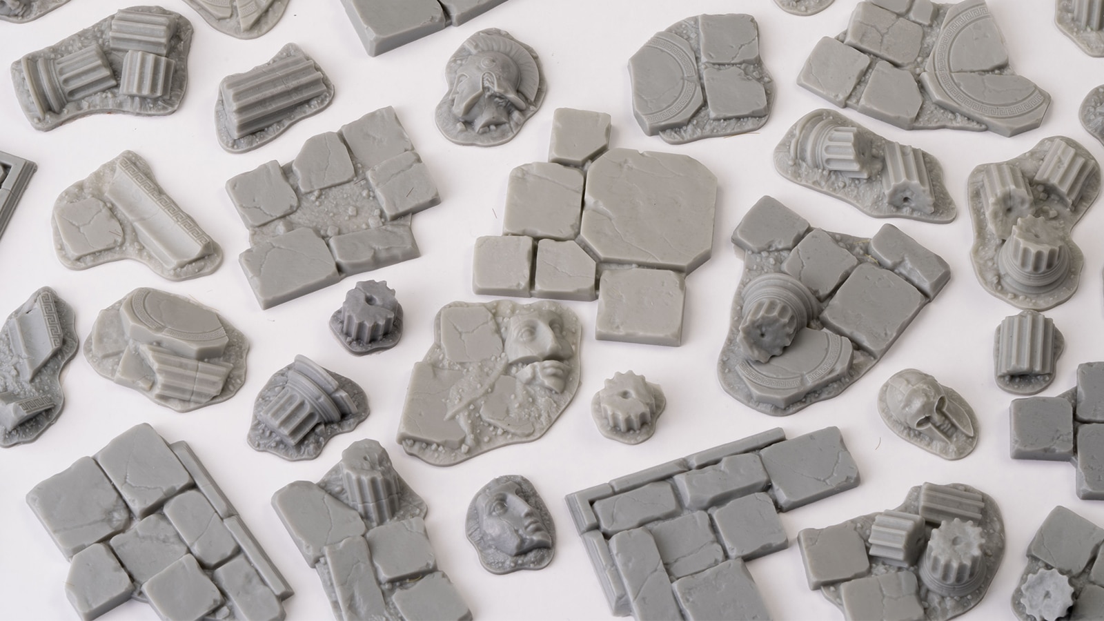 thumbnail image 2 of Gamers Grass Temple Basing Bits – Resin Terrain Scenery Accessories For Ruins GGBB-TE 2 of 4