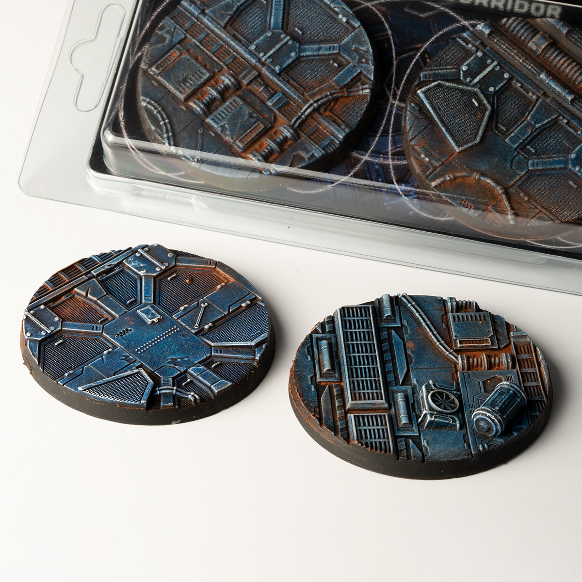 Gamers Grass Battle Ready Bases: Temple Bases - Basette Tonde 60 Mm (x2) Per Warhammer E Modellismo